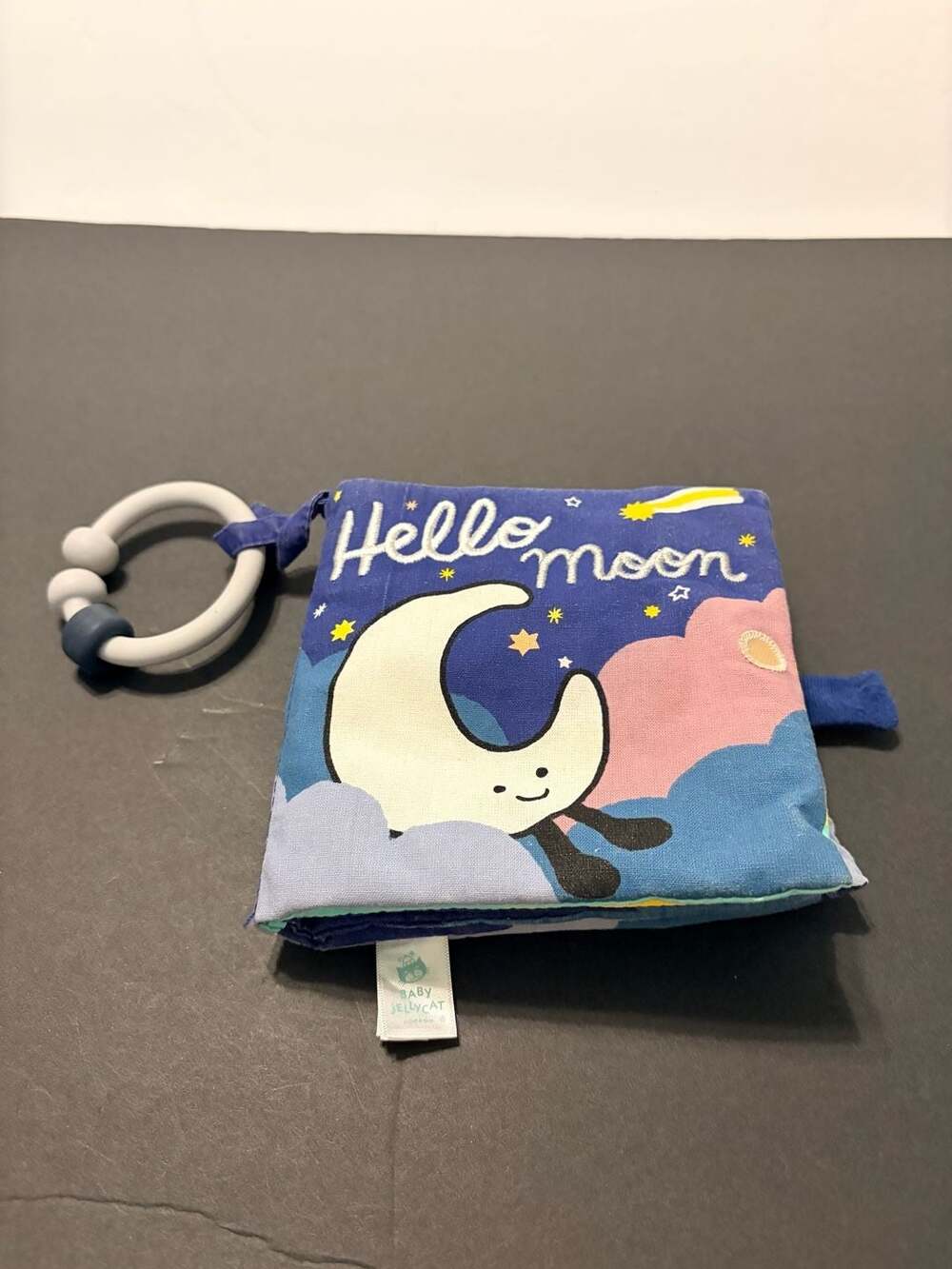 Baby Jellycat Hello Moon Fabric Book